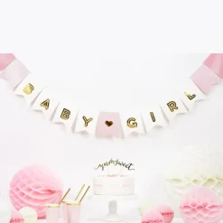 Girlande Babyparty "Baby Girl"