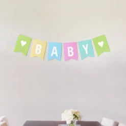 Girlande Baby Pastell