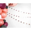 Girlande Sterne Roségold 360 cm