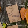 Gästebuch Alternative Karten 60er Set mit Personalisierung