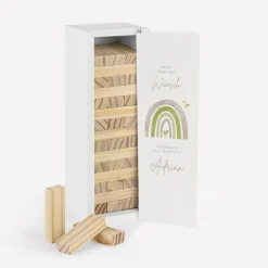 Gästebuch Alternative Wackelturm mit Geschenkbox