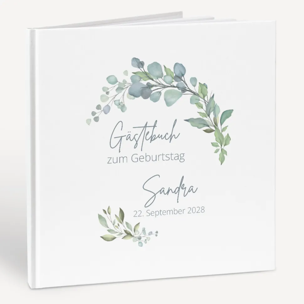 Gästebuch Geburtstag "Naturell"