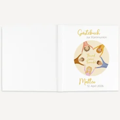 Gästebuch Kommunion "Ihr seid meine Freunde!"