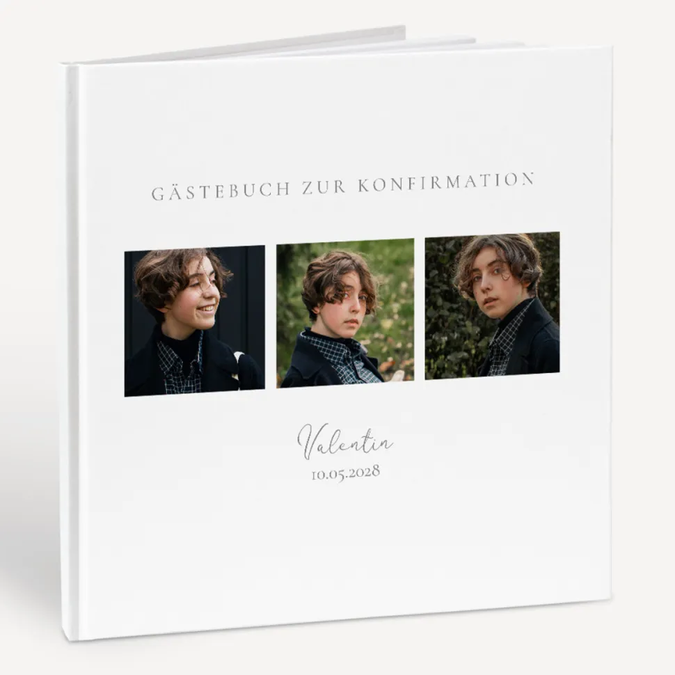 Gästebuch Konfirmation "Trilogie"