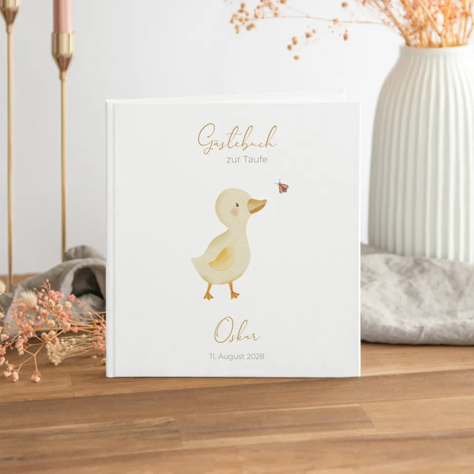 Gästebuch Taufe "Kleine Ente"