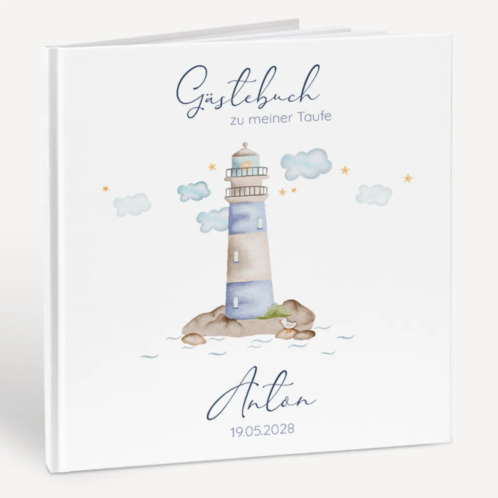 Gästebuch Taufe "Leuchtturm"