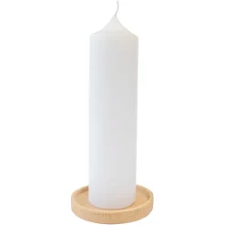 Kerzenteller Holz Ø 10 cm