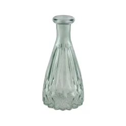 Kleine Flaschenvase salbeigrün 6,8 x 14,5 cm