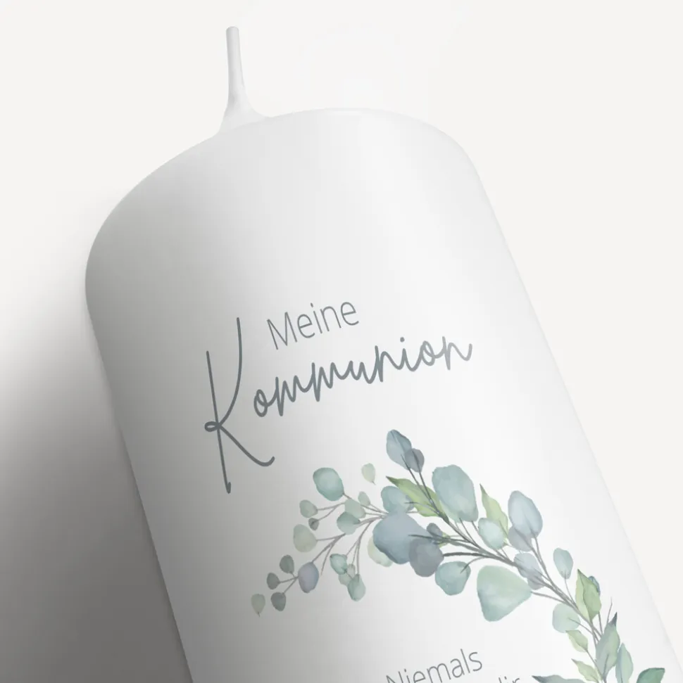 Kommunionkerze Naturell