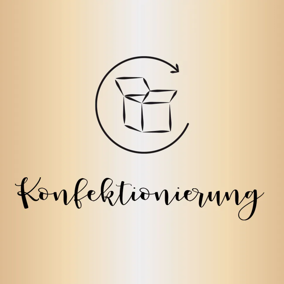 Konfektionierung für personalisierte Produkte