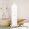 Konfirmationskerze Kleine Symbole