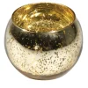 Kugelvase Glas gold