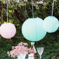 Lampion rosa Ø 20 cm