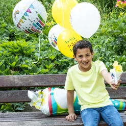 Luftballon Mix Einschulung "ABC" 6 Stück