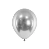 Luftballons Metallic Glossy silber 10 Stück