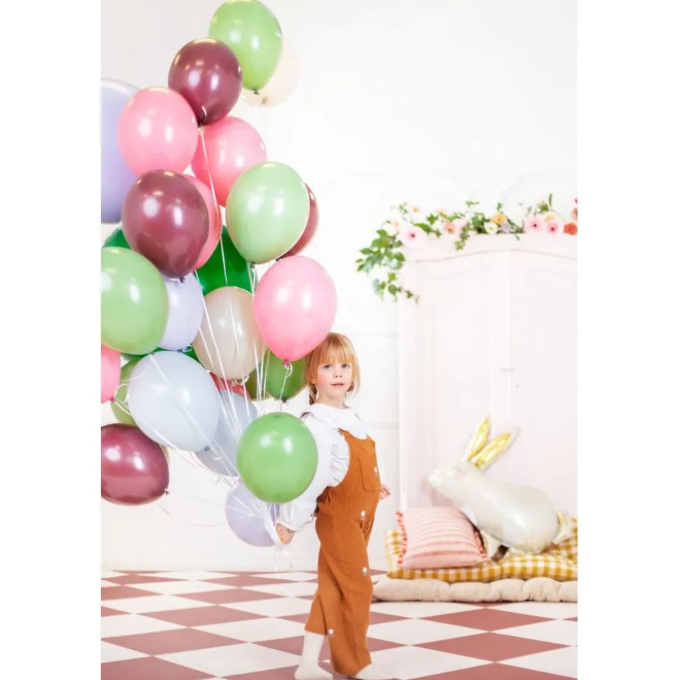 Luftballons Pastell pistaziengrün 10 Stück