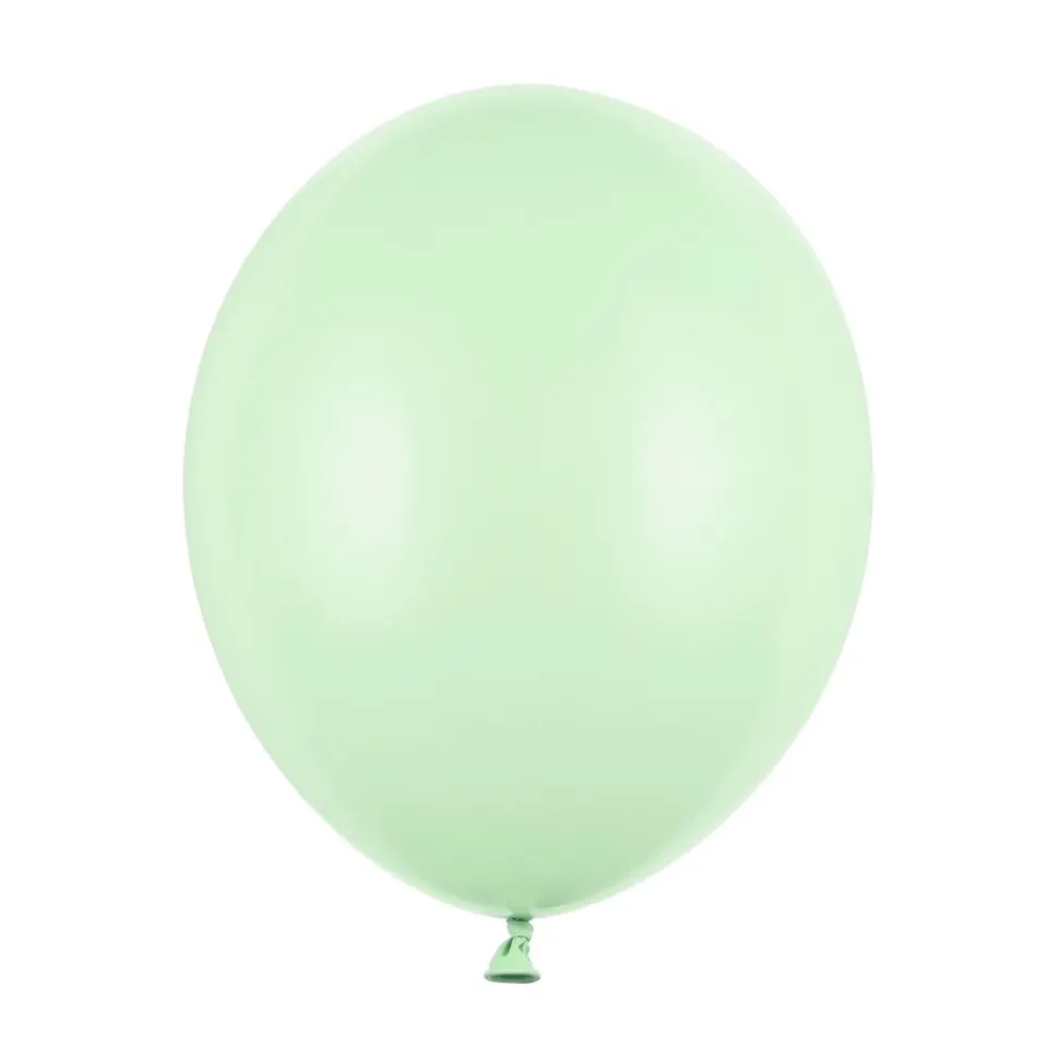 Luftballons Pastell pistaziengrün 10 Stück