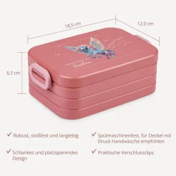 Mepal Bento Lunchbox midi Brotdose Kinder "Einhorn mit Flügeln Elysia"