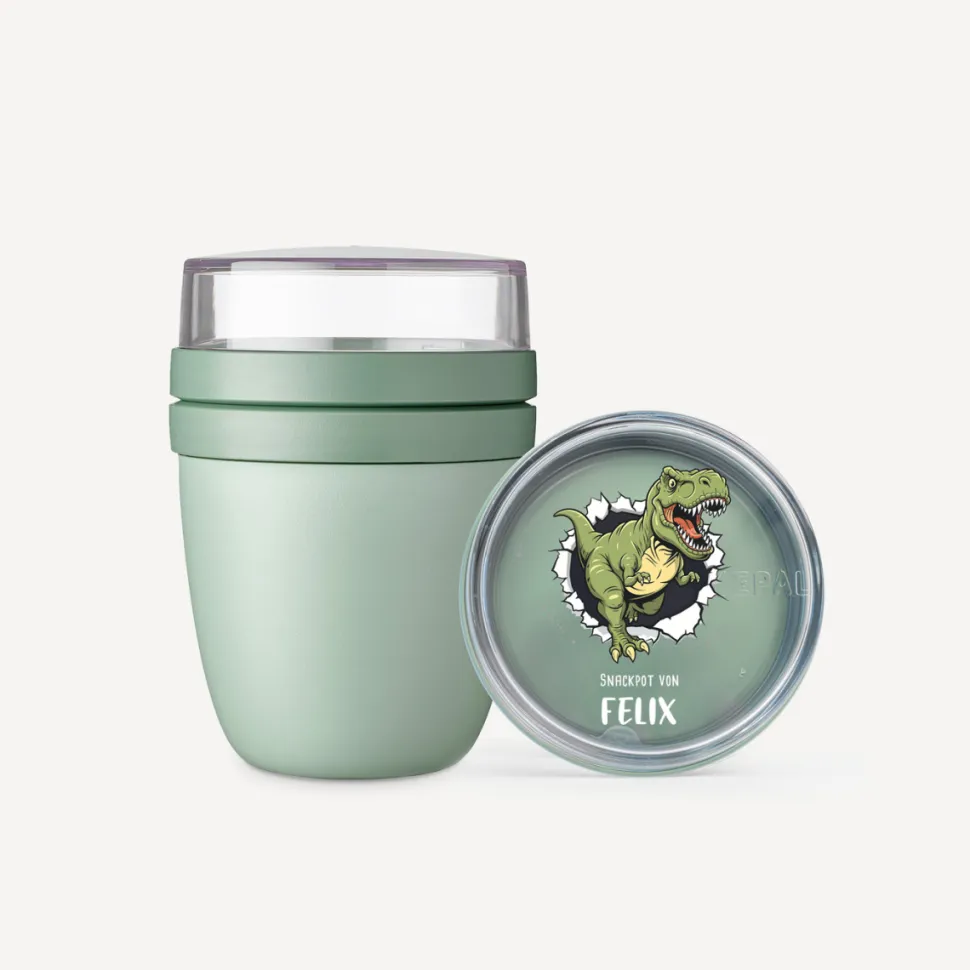 Mepal Müslibecher to go Kinder 300 ml "Dinosaurier Wilder T-Rex"