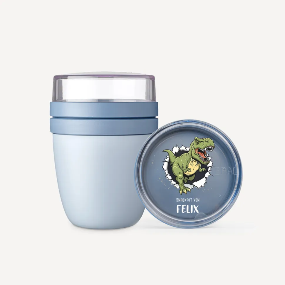 Mepal Müslibecher to go Kinder 300 ml "Dinosaurier Wilder T-Rex"