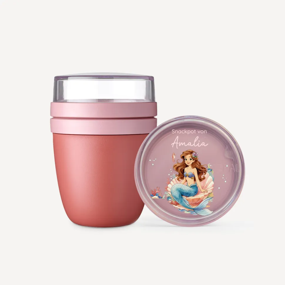 Mepal Müslibecher to go Kinder 300 ml "Kleine Meerjungfrau"