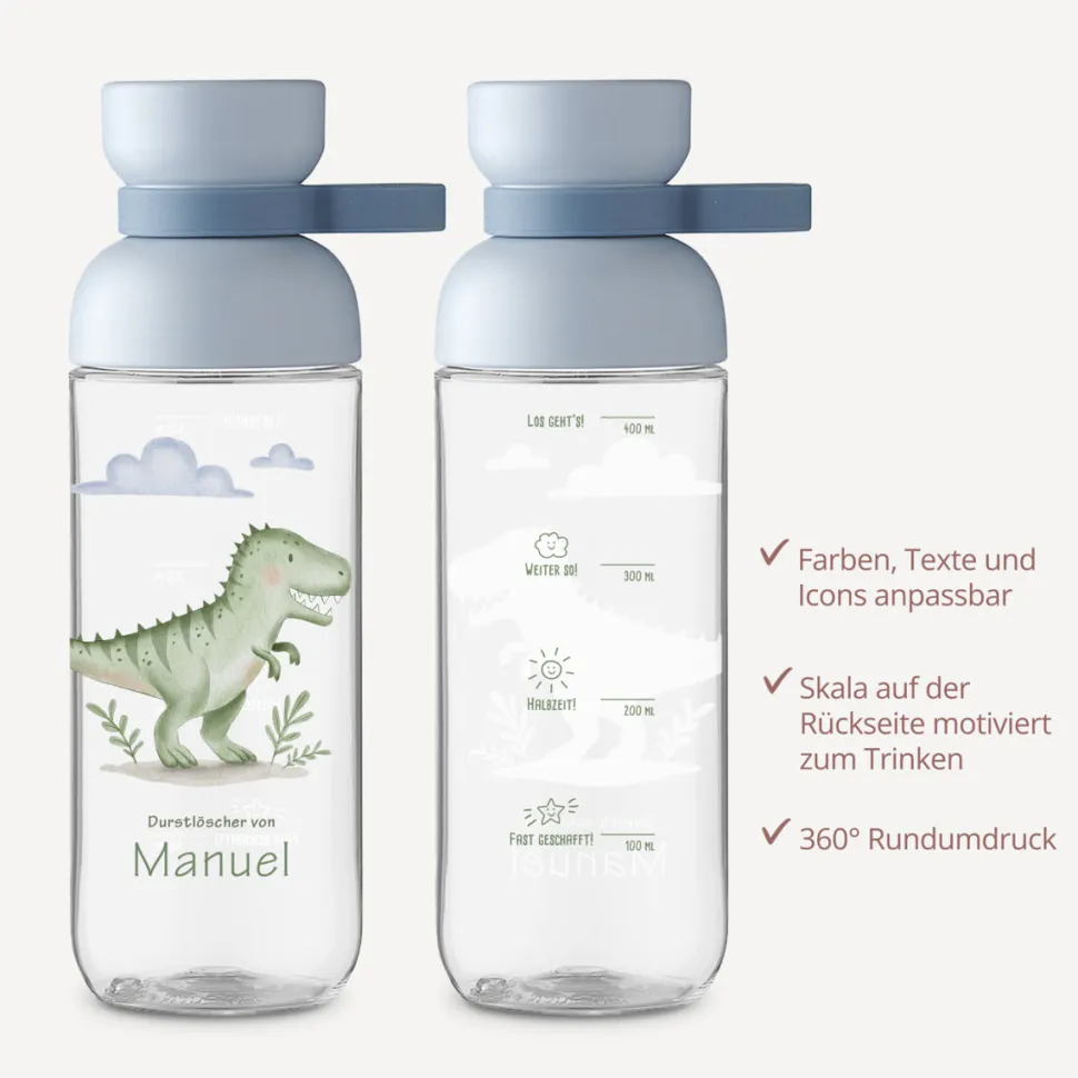 Mepal Trinkflasche Kinder 500 ml Vita "T-Rex Titus"