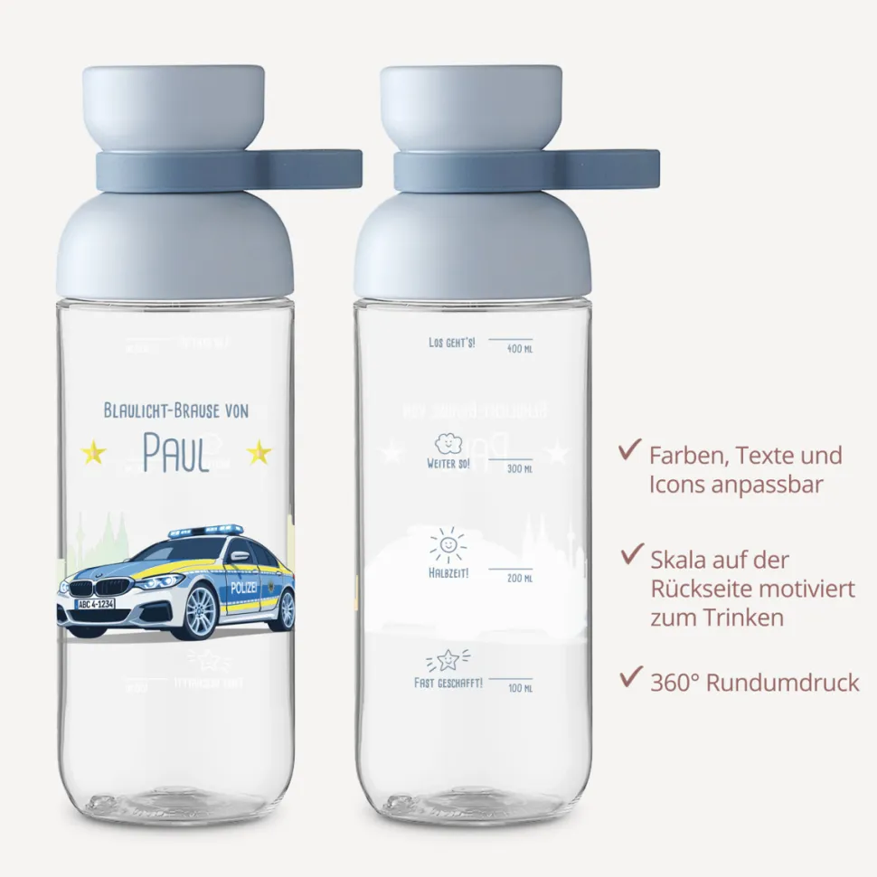 Mepal Trinkflasche Kinder 500 ml Vita "Polizei"
