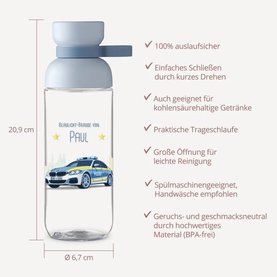 Mepal Trinkflasche Kinder 500 ml Vita "Polizei"