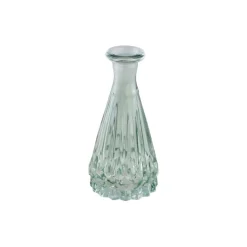 Mini Flaschenvase salbeigrün 5 x 10,7 cm