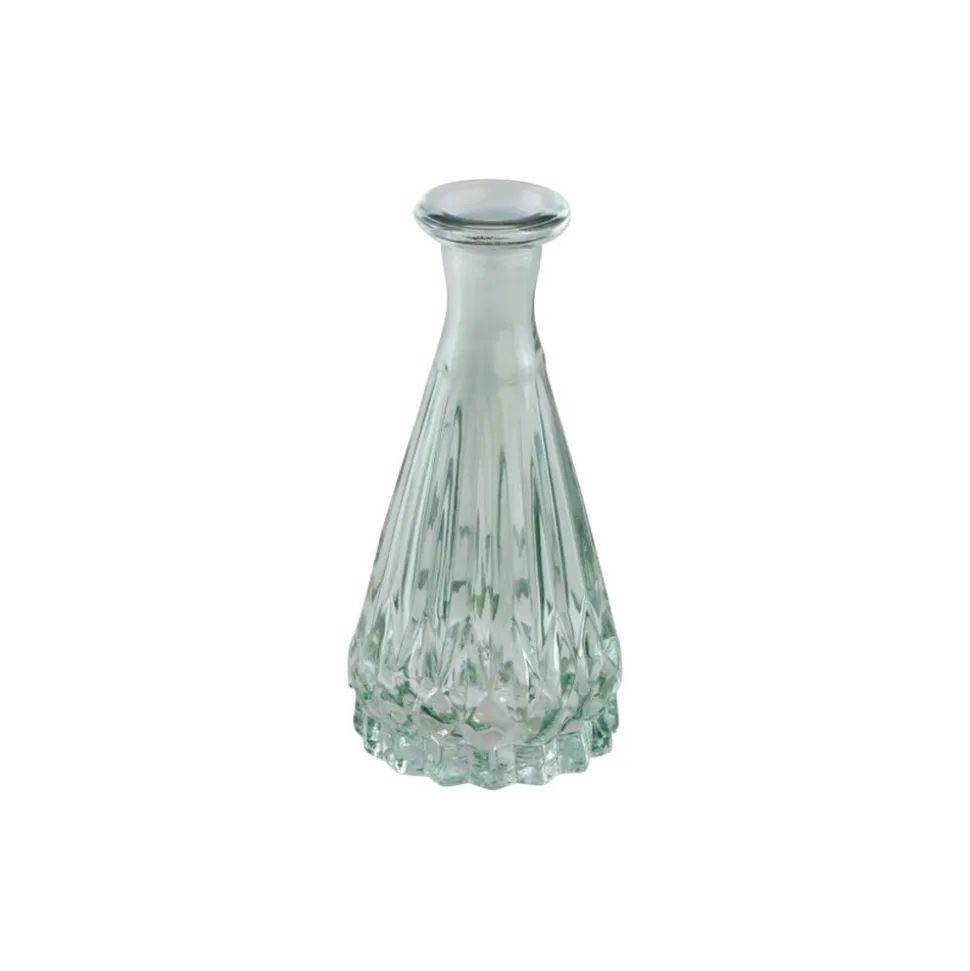 Mini Flaschenvase salbeigrün 5 x 10,7 cm
