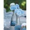 Mini Flaschenvase transparent 5 x 10,7 cm