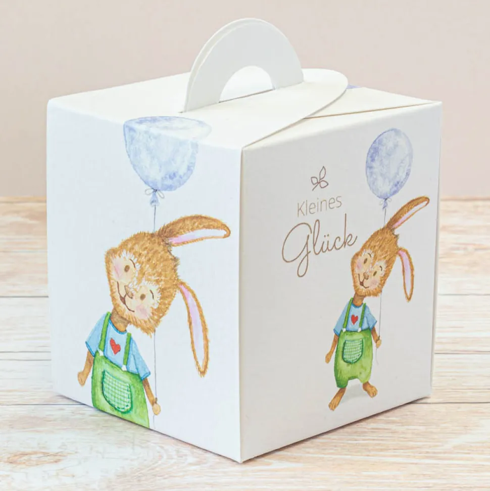 Mini Geschenkbox Geburt Kleines Häschen