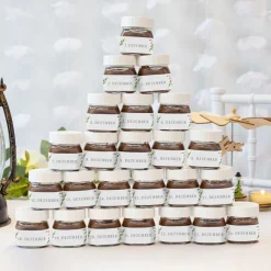 Mini Nutella Adventskalender "Mistelzweig"