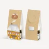 Mini Nutella Adventskalender inkl. Geschenktäschchen "Häuser"