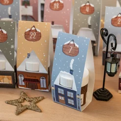 Mini Nutella Adventskalender inkl. Geschenktäschchen 