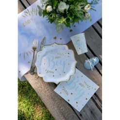 Pappbecher Babyparty "Boy" 10 Stück