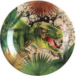 Pappteller Dinosaurier 10 Stück