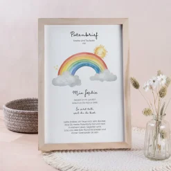 Patenbrief "Wolke mit Regenbogen"