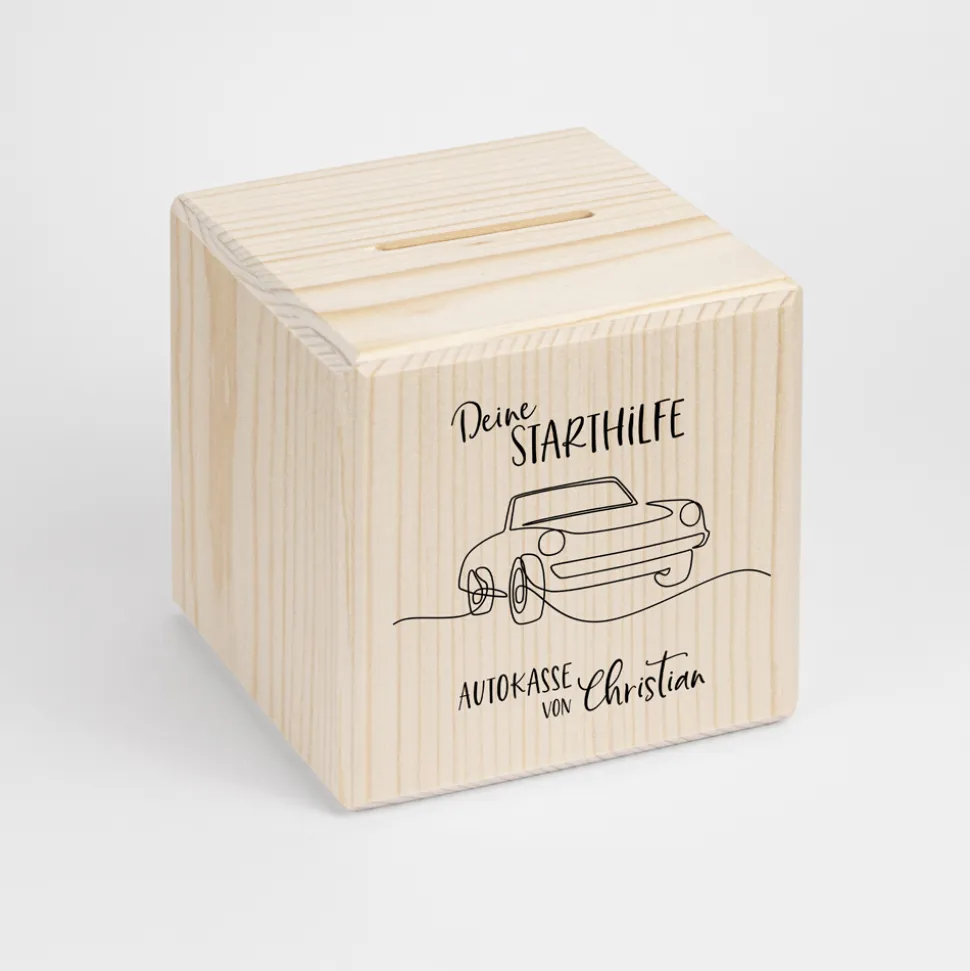 Personalisierte Spardose Hochzeit Haus