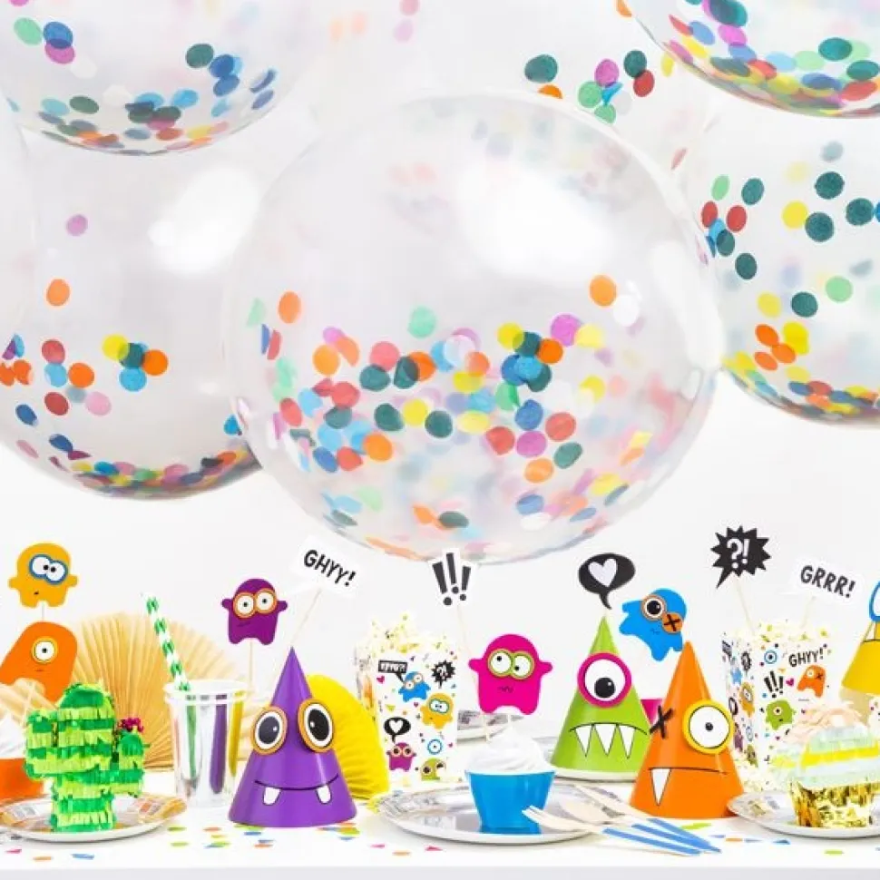 Riesenballon Konfetti bunt Ø 1 m