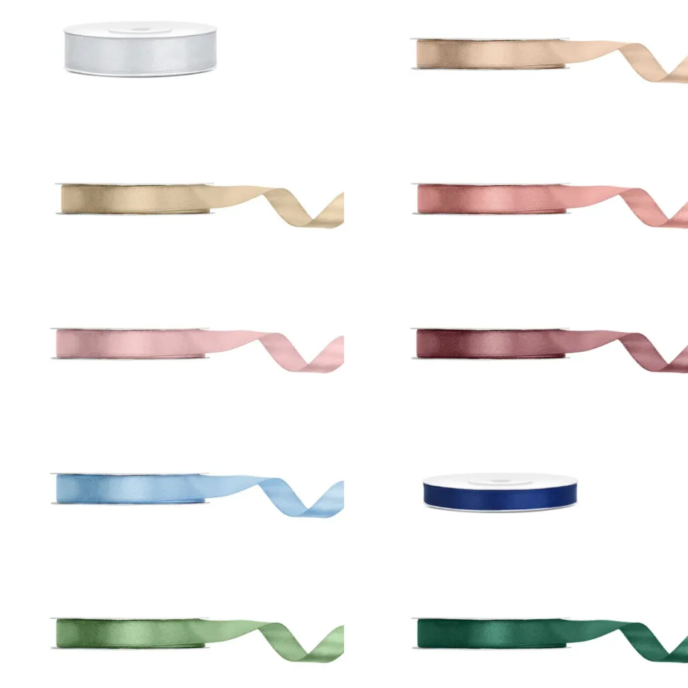 Satinband 12 mm x 25 m