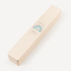 Schmale Kerzenbox Holz 
