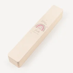 Schmale Kerzenbox Holz 