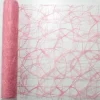 Sizoweb Tischband rosé 30 cm x 5 m