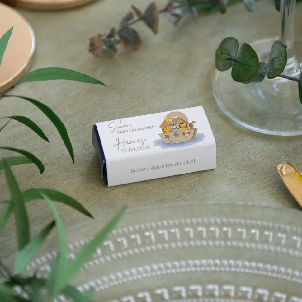 SMARTIES mini mit Banderole "Arche Noah Regenbogen Pastell"