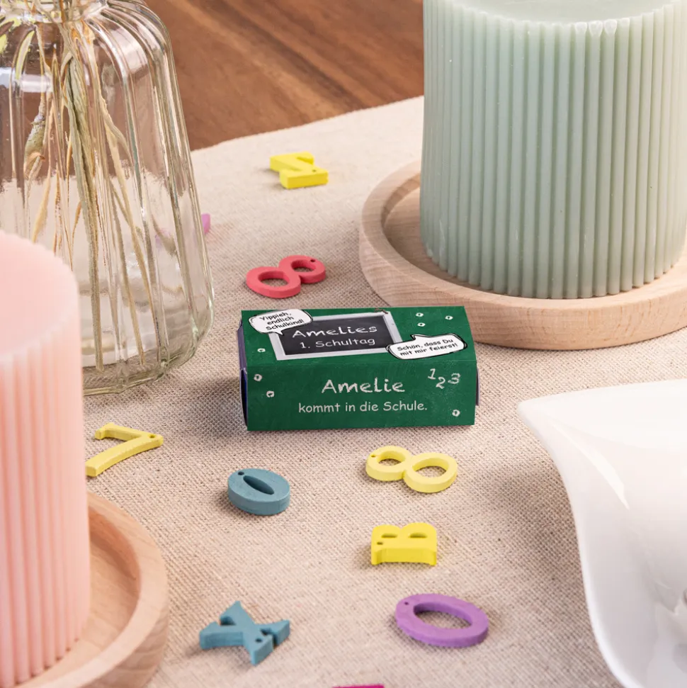 SMARTIES mini mit Banderole "Schulanfang"