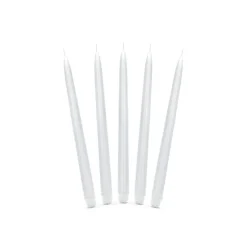 Stabkerzen weiß 24 cm 10 Stück