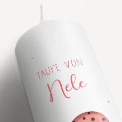 Taufkerze Marienkäfer