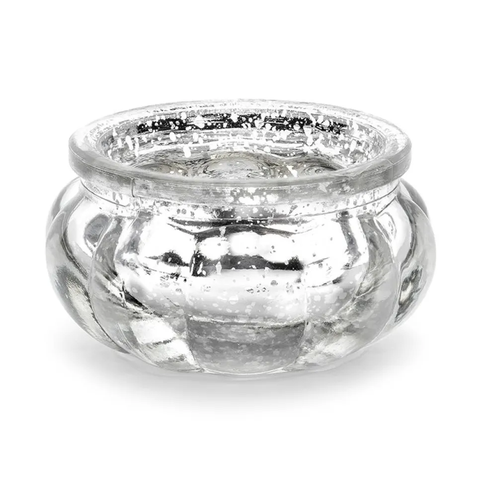 Teelichtglas "Vintage" silber