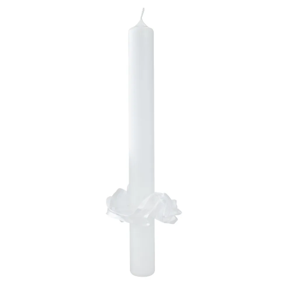 Tropfschutz Kerze aus Organza